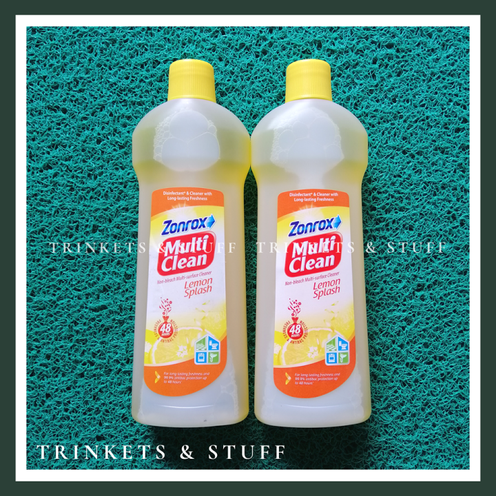 Zonrox Multi Surface Clean Lemon Splas 450 ml x 2 Lazada PH
