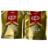 [HOT Sale] Kitkat Gold Limited Edition คิทแคท โกล์ด 136g แพคสีทอง 1 SETCOMBO/จำนวน 2 แพค,บรรจุ16ชิ้น     KM9.4106!!สุดปัง!!