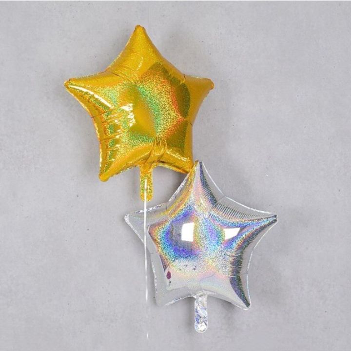 2pcs-18inch-gold-silver-laser-metallic-star-foil-balloons-weddin-bridal-shower-birthday-party-decor-helium-inflatable-globos-balloons