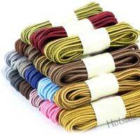 【hot sale】♗▧ D18 Double Color Striped Round Shoelaces DIY for Boots Sport Casual Shoes Shoe Lace