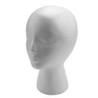 27.5 x 52cm Dummy / mannequin head Female Foam(Polystyrene) Exhibitor for cap, headphones, hair accessories and wigs Woman Mannequin Foam