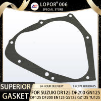 LOPOR รถจักรยานยนต์เครื่องยนต์ Crankcase MAGNETO ฝาครอบปะเก็นสำหรับ SUZUKI DR200 DR125 DF125 GN125 GS125 EN125 GZ125 TU125