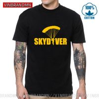 T-shirt เสื้อยืด พิมพ์ลาย Skydiving แฟชั่น สําหรับวัยรุ่น นักดําน้ําS-5XL  86TO