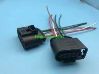 Free shipping 4D0973725 5-Pin Connector Housing Ignition Coil Wire Harness for A6 A4 A8 Q7 Coils