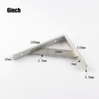 1pc Triangle Bracket Stainless Steel Wall Shelf Fixed Partition Hardware Shelf Support Bracket Hardware Accessories