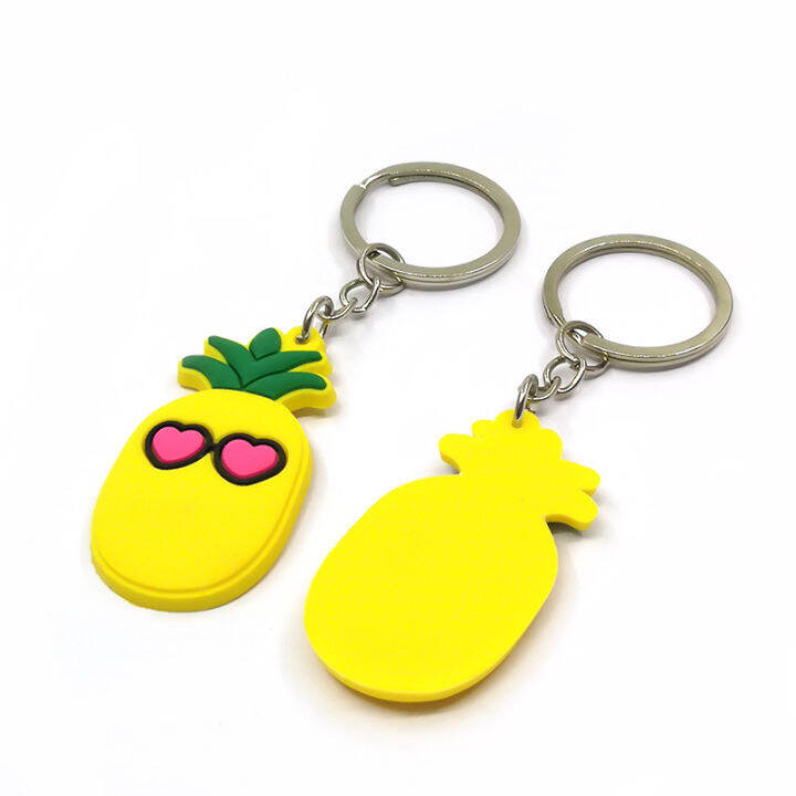 50pcs-pvc-keychain-colorful-bean-cartoon-figure-key-rings-hot-anime-pattern-key-holder-charms-for-women-men-car-keys-decoration