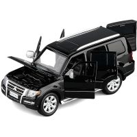 1/32 Pajero รถของเล่นทางวิบากรถยนต์,รถของเล่นโมเดลรถเอสยูวี V97อัลลอยเสียงเบา