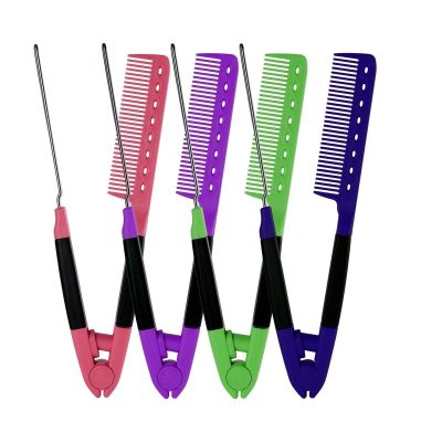 【CC】 Straightening Comb Hair Combs with A Firm Grip for Knotty Unkempt Styling Hairdressing