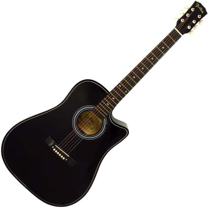 fantasia-กีต้าร์โปร่งมือใหม่-41-นิ้ว-รุ่น-f100-acoustic-guitar-for-beginners-แถมฟรีกระเป๋ากีตาร์-amp-คาโป้-amp-ปิ๊กกีตาร์