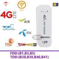 4G Mobile WIFI SIM ROUTER Lte Wifi Router Pocket WiFi แอร์การ์ด โมบายไวไฟ ไวไฟพกพา