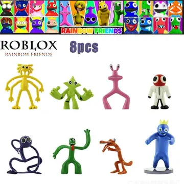 6/8 Pcs/set Funny Roblox Rainbow Friends Action Figures Toys Model Doll  Cake Toppers Kids Gift