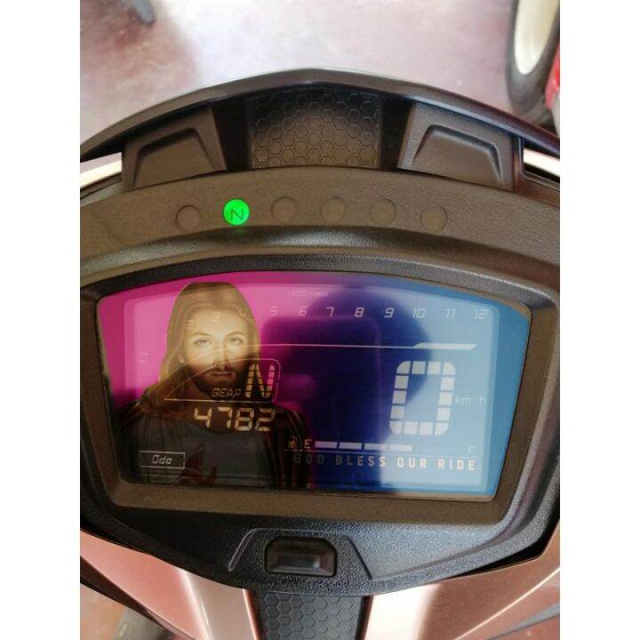 Gauge Protector Yamaha Sniper 150 Doxou/Monster 2020 Jesus Divine V1