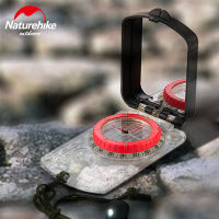 NatureHike Luminous Compass With Mirror LED Light Durable Anti-shock Stable Waterproof Hiking Climbing Multifunctional Compass