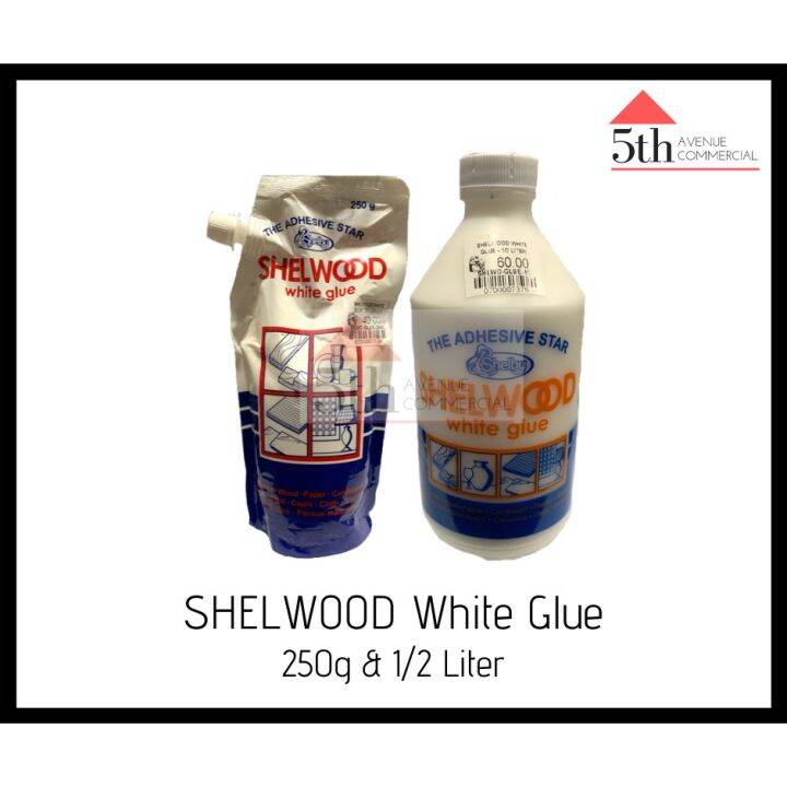 Shelby Shelwood White Glue 250gpouch And 12 Liter Lazada Ph