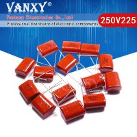 10PCS 250V225J Pitch 20MM 250V 225 2.2uf CBB 250V225 Polypropylene film capacitor