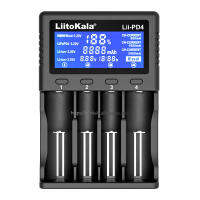 Liitokala เครื่องชาร์จแบตเตอรี่ Lii-PD4 18650 26650 1.2V 3.7V 3.2V เครื่องชาร์จไอออน liitokala เครื่องชาร์จอัจฉริยะ