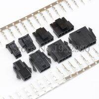 ▬✵ 30 Set Micro-Fit 3.0 mm Connector 43645/43640 Single Row Male/Female Housing Terminals 2/3/4/5/6 Pin