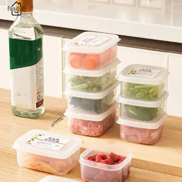 Refrigerator Organizer Snap-fit Design Classification Plastic Convenient  Fridge Side Door Storage Box Kitchenware Supplies