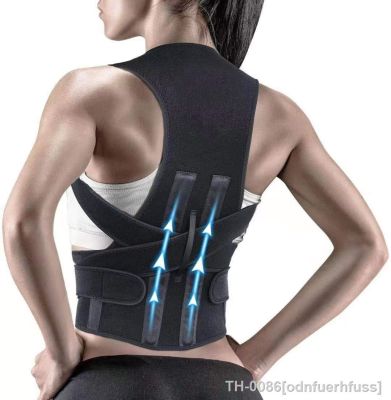 ☌●❃ Neenca voltar cinta suporte straightener postura corrector para homem e mulher melhorar a pescoço costas ombro alívio da dor