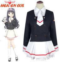 ¡Cos อะนิเมะการ์ดแคปเตอร์ daidouji tomoyo คอสเพลย์ผู้หญิง JK Uniform