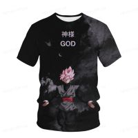 2023 ใหม่Dragon Ball Super 3Dการพิมพ์Super Saiya Man Gokuเสื้อยืดเด็กการ์ตูนเสื้อผ้าสบายๆ 4-14T Y2Kเสื้อยืด