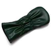 Green White Shark 460cc Driver Golf Head Cover Golf Club Cover PU Leather