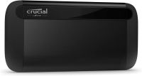 Crucial X8 2TB Portable SSD – Up to 1050MB/s – USB 3.2 – External Solid State Drive, USB-C, USB-A – CT2000X8SSD9, Black 2TB X8 Portable SSD (Up to 1050 MB/s)