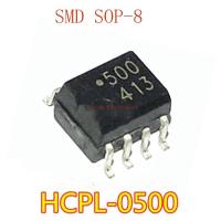 10ชิ้นใหม่เดิม HCPL-0500V SOP-8แพทช์ Optocoupler 0500 HCPL-0500นำเข้าจุด