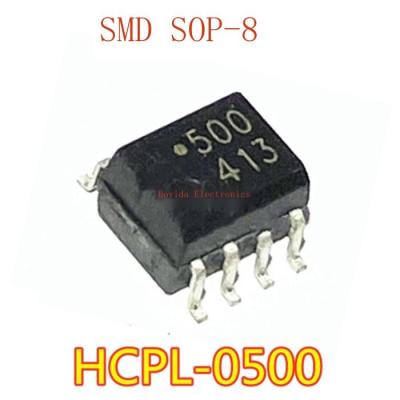 10ชิ้นใหม่เดิม HCPL-0500V SOP-8แพทช์ Optocoupler 0500 HCPL-0500นำเข้าจุด