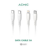 ACMIC สายชาร์จ 3A ความยาว 1M สำหรับ Type-C/L รับประกันสินค้าของแท้ 100%