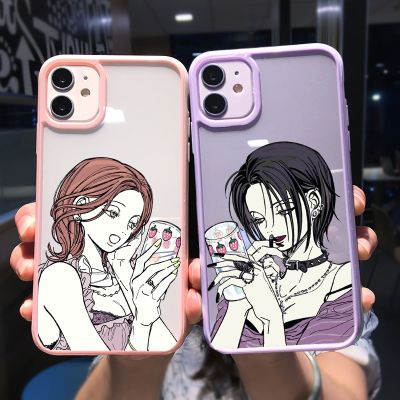 【YF】✹☫▽  New Anime Osaki Color for IPhone 14 13 12 X XR XS 7 8Plus Best Cover