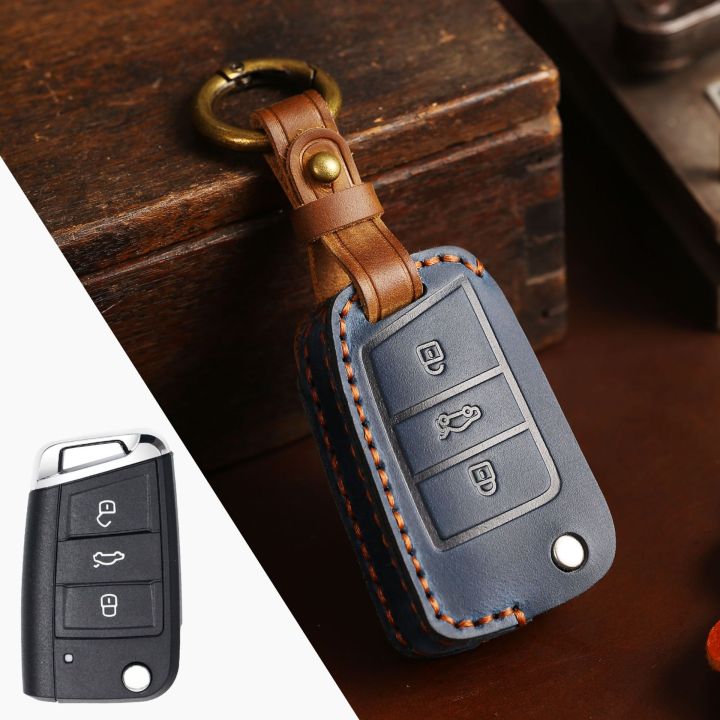car-key-case-cover-leather-keychain-holder-accessories-for-volkswagen-lamando-vw-golf-7-tiguan-l-lavida-teramont-tharu-fob-pouch