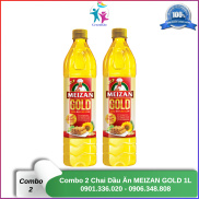 Combo 2 Chai Dầu ăn Meizan Gold 1L