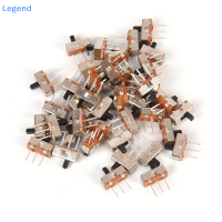 ?【Lowest price】Legend 40ชิ้น3ขา SS12D00G3 2ตำแหน่งแผง1P2T PCB สวิตช์สไลด์แนวตั้งขนาดเล็ก