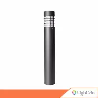 Lighttrio โคมไฟสนาม Bollard light ไฟอาคาร ไฟปักสนาม ไฟทางเดิน รุ่น BOL-2102/BK - สีดำ (ไม่รวมหลอดไฟ)