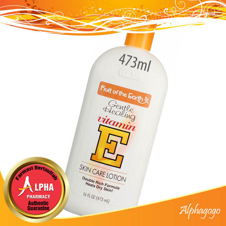Fruit of the Earth Vitamin E Skin Care Lotion 473ml Lazada