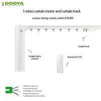 【YD】 DOOYA  electrical motor DT82TV 110-240V RS485 dry contact Silent motorized curtain Electric Curtain rail