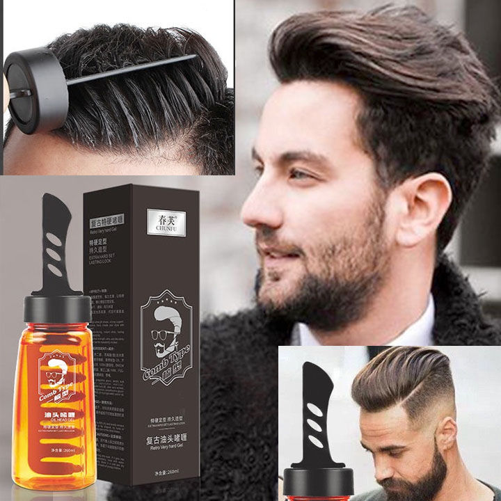Giảm giá Gel tạo kiểu tóc 2 trong 1 kèm lược cho nam giới nhanh khô mùi  thơm quyến rũ gel vuốt tóc  BeeCost