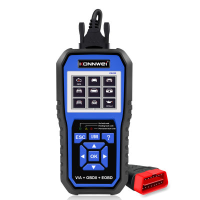 KONNWEI KW450ระบบ OBDⅡ ทั้งหมดเครื่องมือวินิจฉัยสแกนเนอร์ที่มี11ฟังก์ชั่นพิเศษสำหรับ VW Audi