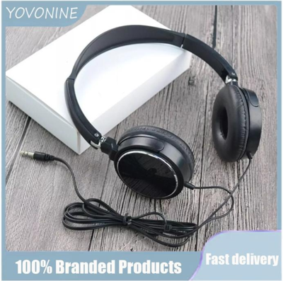 ZZOOI YOVONINE Hot Foldable Wired Earphones Over Ear HiFi Stereo Sound Headset Universal Headphones for Mobile Phone Gaming Computer