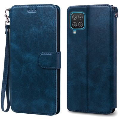 SamsungM12 Case For Samsung Galaxy M12 Case Leather Stand Wallet Case For Samsung M12 M 12 M127F Phone Case Flip Cover Fundas