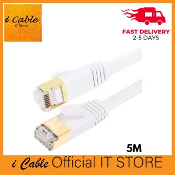 30m CAT7 High Speed Shielded Ethernet Cable 1000MHz 10Gbps RJ45