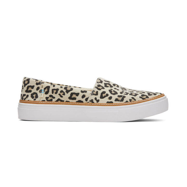 Toms on sale leopard sneakers