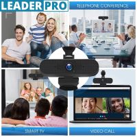 UC08 HD 1920*1080P Plug and Play USB Webcam Conference Live Computer Camera Built-in Noise-Canceling Micphone for PC Laptop