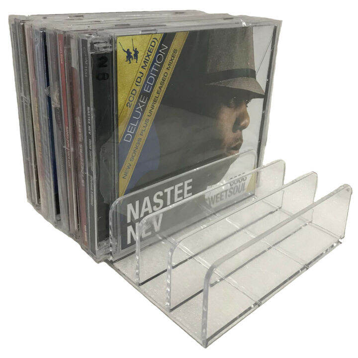 CD Storage Holder Rack Display,Premium Organizer Clear Acrylic CDDVD Stand Lazada PH