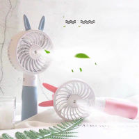 Princess Rabbit Fan พัดลมไอน้ำแบบพกพา Water Supply Fan พัดลมไอเย็นไรสายพกพาสะดวก