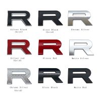 Chrome Silver Black Letters Emblem อุปกรณ์จัดแต่งทรงผมรถยนต์ Refitting Hood ด้านหลัง Trunk Badge สติกเกอร์สำหรับ Range Rover Sport Evoque