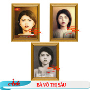 Vo Thi Sau, Ms. six color durable photo painting + photo frame bright