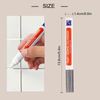 Haile 2/3pcs White Tile Wall Seam Marker Pen Grout Pen Tile Gap Repair Bathroom Porcelain Floor and Tyre Filling Waterproof Mark Highlighters Markers