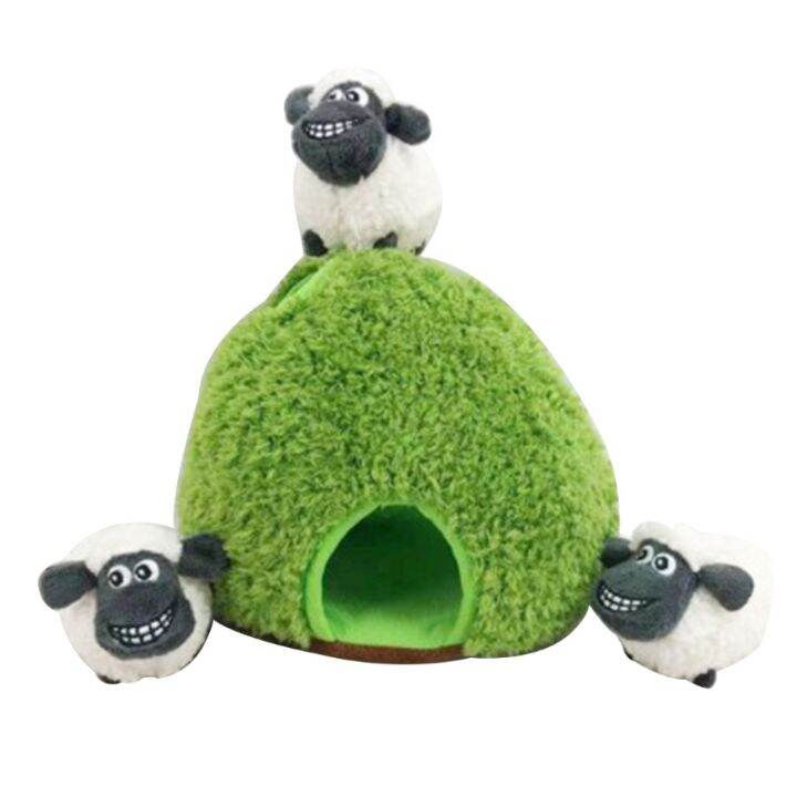4-pcs-สำหรับ-creative-creaking-plush-ของเล่นสำหรับสัตว์เลี้ยงสนุกซ่อน-seek-สุนัขของเล่นตุ๊กตาสัตว์-tree-hole-ของเล่นสัตว์เลี้ยงปลอดภัยปลอดสารพิษ-burrow-t